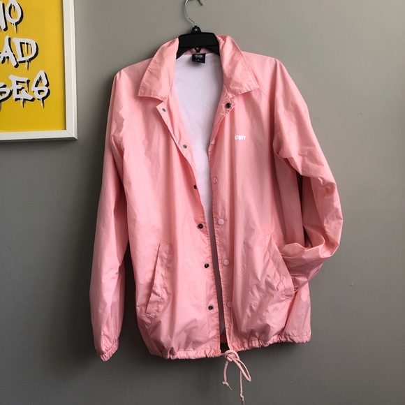 OBEY Windbreaker (Pink) - Picture 2 of 3
